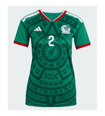Mexico Jorge Sanchez #2 Hjemmebanetrøje Dame VM 2026 Kortærmet